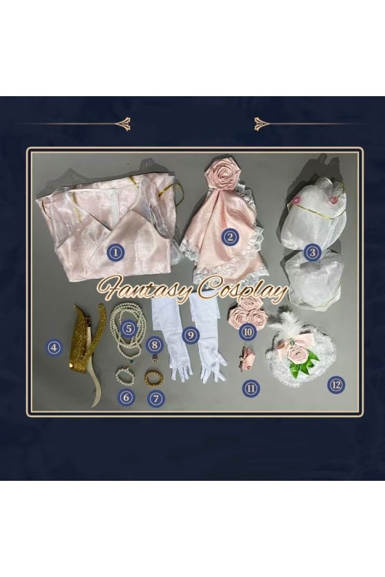 Identity V Perfumer Optimism of Flower Gown Cosplay Costume